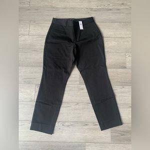 Black Curvy Sloan Petite Banana Republic Dress Pants